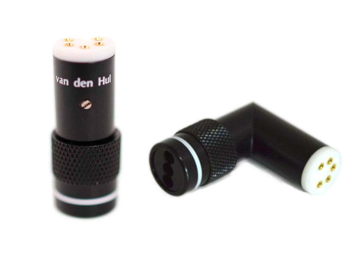 Van Den Hul The Tac phono 5 Pol. DIN Plug for MK Analogue phono cables: straight or angled